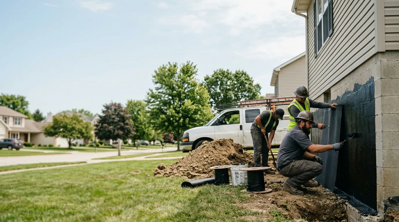 Basement Waterproofing in Waynetown, IN near me